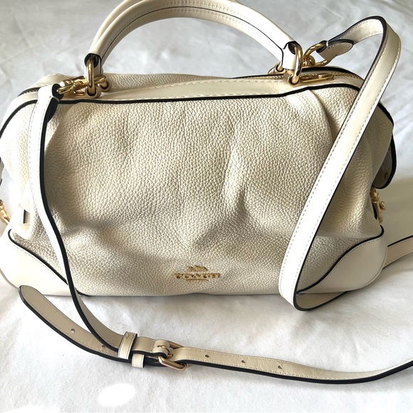 Cream Coach Bag - Picture 11 of 11